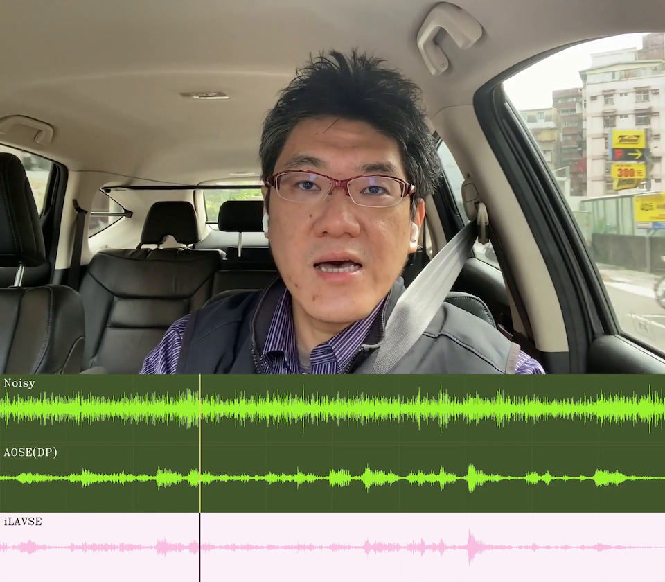 Improved Lite AudioVisual Speech Enhancement (iLAVSE) ShangYi Chuang
